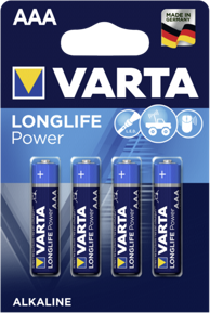 VARTA Baterije Longlife Power AAA LR03, 50x4