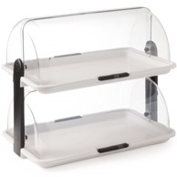 HENDI Vitrina za bife s dvostrukim RollTop poklopcem 871768