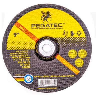 Brusna ploča Čelična upuštna 6 mm, D230x22,24, 569