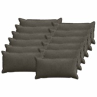 HOUTEN Presvlake za jastuke 12 kom. 40 x 80 cm, antracit kord