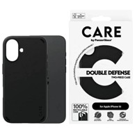 CARE by PanzerGlass Feature Double Defense Case kućište za iPhone 16, crno