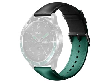 XIAOMI Dodatna narukvica za Xiaomi Watch Strap Dual-Tone, crno-zelena