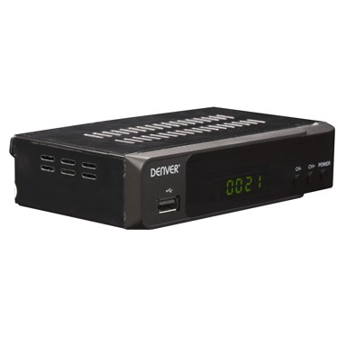 DENVER Digitalni prijemnik DVBS-206HD, HDMI, USB, MPEG-1/2/4, H.264