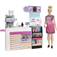 MATTEL Lutka Barbie sa kafićem GMW03