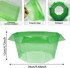 NIKCORP Ovratnici protiv puževa, PET plastika, višekratni, Ø 24 cm, prozirni, 20 kom
