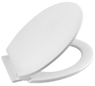 SAPHO Aqualine Esmeralda WC sjedalo, polagano zatvaranje, bijela