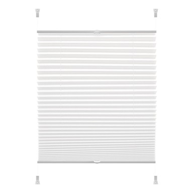 GARDINIA Bijele rolete 72, 5x150 cm Plisé Verona Termo