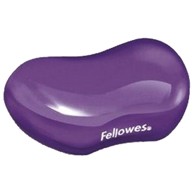 FELLOWES Crystal podloga za ručni zglob uz miša 91477, ljubičasta