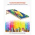 VEVOR Set za igru Cornhole, 1255 x 600 x 302 mm, drveni