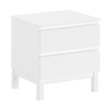 VIPACK Bijeli dječji noćni ormarić Eva