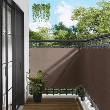 Balkon paravan, 120x200 cm, Oxford tkanina, aluminij