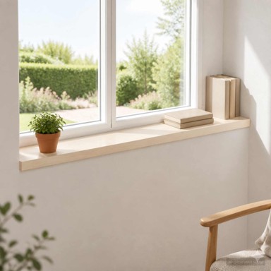 Prozorske klupice 70x15x2 cm 2 kom., bijele