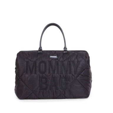 CHILDHOME Torba Mommy Bag puffered, crna