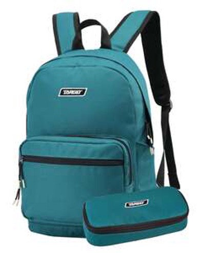 TARGET Set školskog ruksaka i pernice, COSMOS TEAL