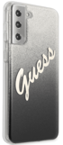GUESS Maskica PC/TPU Vintage za Samsung Galaxy S21+, crna