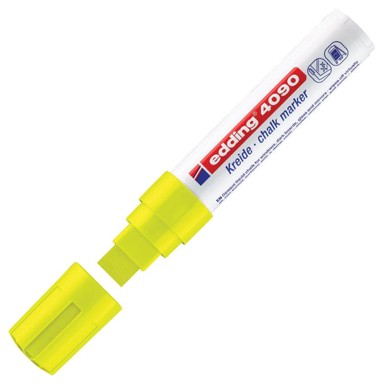 EDDING Marker-kreda za staklo 4-15mm 4090 neon žuti