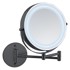 WENKO Kozmetičko ogledalo s osvjetljenjem/povećavajuće (s povećanjem 5x) ø 25, 5 cm Lumi 