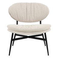 ACTONA Bež fotelja Burma, 70x73x76 cm