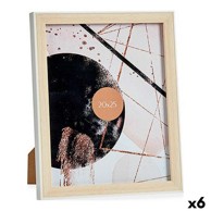 Okvir za sliku 22,6 x 2 x 27,6 cm, 6 kom, smeđe-bijela