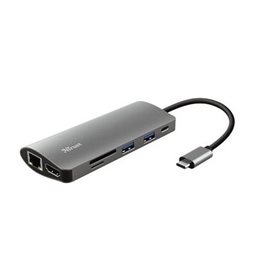 TRUST Docking stanica Dalyx, USB-C, 7u1,