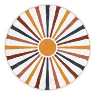 MILA HOME Periv/pogodan za robotski usisavač okrugli tepih ø 80 cm Comfort 