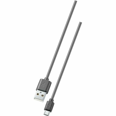 PLOOS Kabel, USB-A na Micro USB, 100cm, crni