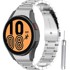 GS Narukvica za Samsung Galaxy Watch4/5/6/7/FE, 40–47 mm, srebrna