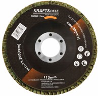 KRAFT&DELE Lamelni disk KD962, 115 mm, P80