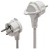 HOME Produžni kabel, 6 utičnice, 3 x 1,5mm², 5met, bijeli, NV 06TK-5/WH/1,5