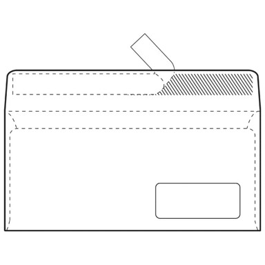 BLASETTI Kuverte ABT-PD strip 90 g 500 kom