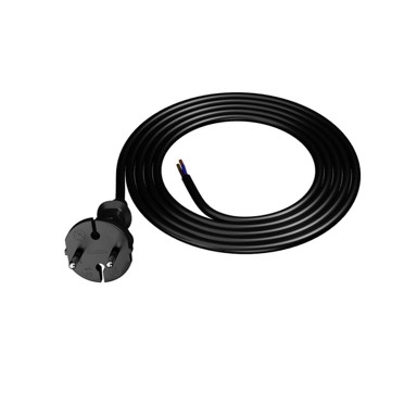 Poliuretanski kabel s ravnim utikačem 2 m 2 x 1 mm² tip e radionica