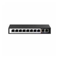 EXTRALINK Switch CERES, PoE, 8x 100 Mbps s PoE