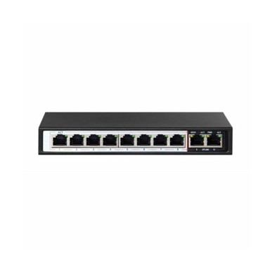 EXTRALINK Switch CERES, PoE, 8x 100 Mbps s PoE