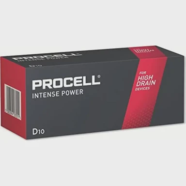 DURACELL Baterije Procell Intense Power, veličina D, 1,5 V, 10 komada