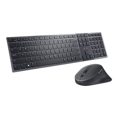 DELL Komplet tipkovnica i miš KM900, RF bežični + Bluetooth, QWERTY, UK engleski, grafit