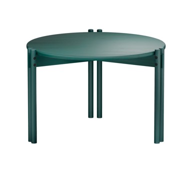 KARUP DESIGN Stolić za kavu Sticks ø 60 cm okrugli od masivnog bora zeleni