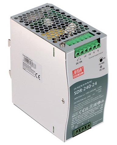 MEAN WELL Switching power supply SDR-240-24, siva