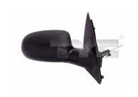 TYC Retrovizor Opel Corsa C, crni, lijevi, unutarnje podešavanje, asferičan, 325-0026