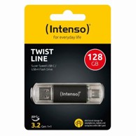 INTENSO USB stick 3.2 Flash Drive Twist Line, 128 GB