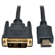 ROLINE Kabel DVI na HDMI 5 m, crni