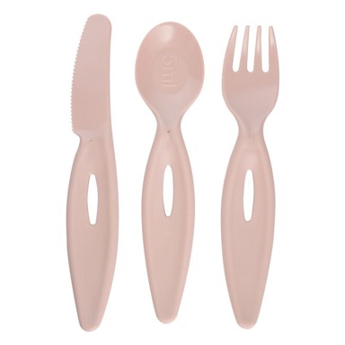 CANPOL BABIES Pribor za jelo za djecu, pastelni, plastika
