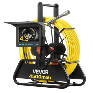 VEVOR Kamera za inspekciju odvoda, 50 m, 345 x 290 x 128 mm