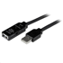 STARTECH USB-A produžni kabel M/F, USB 2.0, 20 m, crni