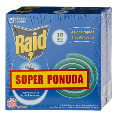 RAID Spirale duopack 20kom