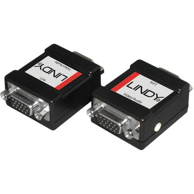 LINDY Adapter VGA / audio in-line, crni