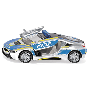 SIKU Model policijskog automobila, BMW i8 Police, predmontiran, 1:50