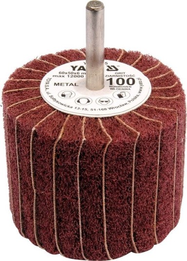 YATO Lamelna brusna ploča YT-83397, s drškom, 60 x 50 x 6 mm, P200