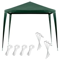 Vrtni paviljon 2,5 x 2,5 m, zeleni