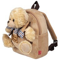 PERLETTI Mini ruksak s odvojivim plišancem Belly Bear 13042