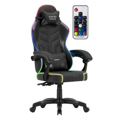 HUZARO Gaming stolica Force 2.7 RGB, crna